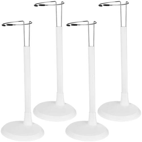 BESPORTBLE 4 Stück Puppenständer Weißer Ständer für Puppen und Actionfiguren Praktische Aufbewahrungslösungen für Zuhause und Geschäfte zur Optimalen Präsentation BESPORTBLE 4 Stück Puppenständer Weißer Ständer für Puppen und Actionfiguren Praktische Aufbewahrungslösungen für Zuhause und Geschäfte zur Optimalen Präsentation von BESPORTBLE