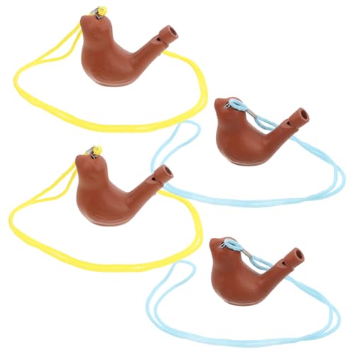 BESPORTBLE 4 Stück Teiliges Handgefertigter Vogelpfeifen aus Wasserbefüllbar Kompakt und Leicht mit Einzigartigem Wasservogel Design Kinderfreundlich als Partygeschenk für Outdoor BESPORTBLE 4 Stück Teiliges Handgefertigter Vogelpfeifen aus Wasserbefüllbar Kompakt und Leicht mit Einzigartigem Wasservogel Design Kinderfreundlich als Partygeschenk für Outdoor von BESPORTBLE
