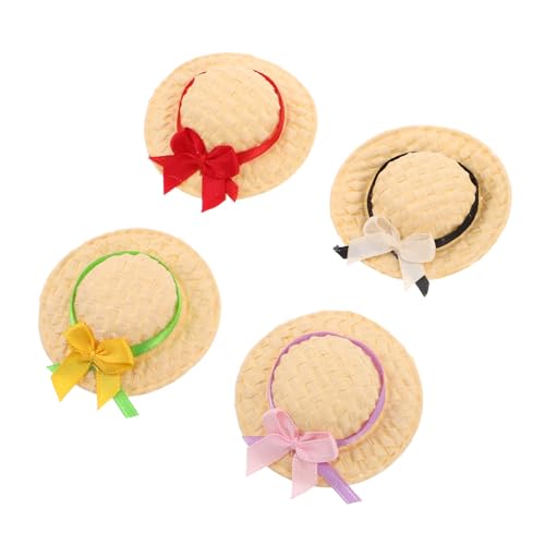 BESPORTBLE 4 Stück Teiliges Handgewebter Mini Strohhüte Kleine Handgefertigte Puppenhüte Künstlerische Miniaturkappen für DIY Bastelprojekte Puppenhaus Dekoration und Fotorequisiten BESPORTBLE 4 Stück Teiliges Handgewebter Mini Strohhüte Kleine Handgefertigte Puppenhüte Künstlerische Miniaturkappen für DIY Bastelprojekte Puppenhaus Dekoration und Fotorequisiten von BESPORTBLE