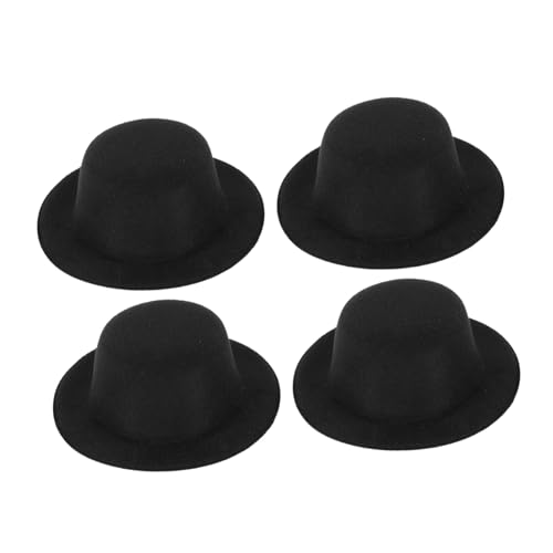 BESPORTBLE 4 Stück Teiliges Mini Top Hut Schwarz für Puppen DIY Bastelbedarf Schneemann Dekoration Kleine Handgefertigte Puppenhüte für Vielseitige DIY Projekte BESPORTBLE 4 Stück Teiliges Mini Top Hut Schwarz für Puppen DIY Bastelbedarf Schneemann Dekoration Kleine Handgefertigte Puppenhüte für Vielseitige DIY Projekte von BESPORTBLE