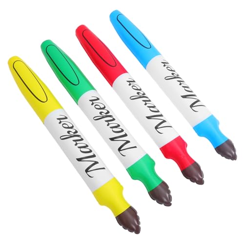 BESPORTBLE 4 Stück Teiliges PVC Aufblasbares Riesen-marker Set für Schulanfang Party Dekorationen Kreative Kunstspielzeuge für Zuhause Klassenzimmer BESPORTBLE 4 Stück Teiliges PVC Aufblasbares Riesen-marker Set für Schulanfang Party Dekorationen Kreative Kunstspielzeuge für Zuhause Klassenzimmer von BESPORTBLE