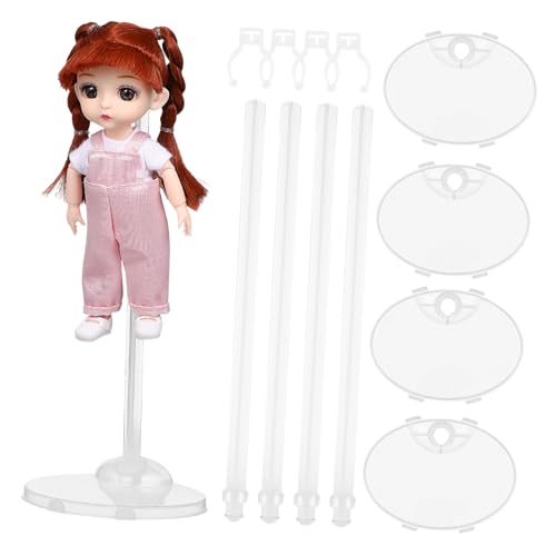 BESPORTBLE 4 Stück Teiliges Transparentes Puppenständer mit Verstellbarer Taillenklammer Stabilem Sockel für Actionfiguren und Puppen Installieren für Schaufenster Sammlungen und Dekoration BESPORTBLE 4 Stück Teiliges Transparentes Puppenständer mit Verstellbarer Taillenklammer Stabilem Sockel für Actionfiguren und Puppen Installieren für Schaufenster Sammlungen und Dekoration von BESPORTBLE