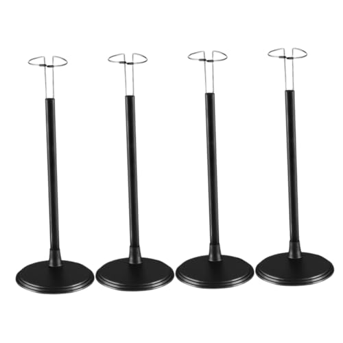 BESPORTBLE 4 Stück Verstellbarer Schwarzer Puppenständer aus Kunststoff Display Halter für Figuren Actionfiguren Einfach zu Montieren Tragbar für Zuhause und Shop BESPORTBLE 4 Stück Verstellbarer Schwarzer Puppenständer aus Kunststoff Display Halter für Figuren Actionfiguren Einfach zu Montieren Tragbar für Zuhause und Shop von BESPORTBLE
