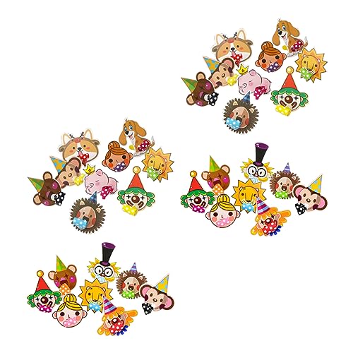 BESPORTBLE 40 Stück Kindergeburtstag Pfeifen Lustige Tier Motivblasen für Partys Sicher und Schadstofffrei Jungen und Verschiedene Designs von BESPORTBLE