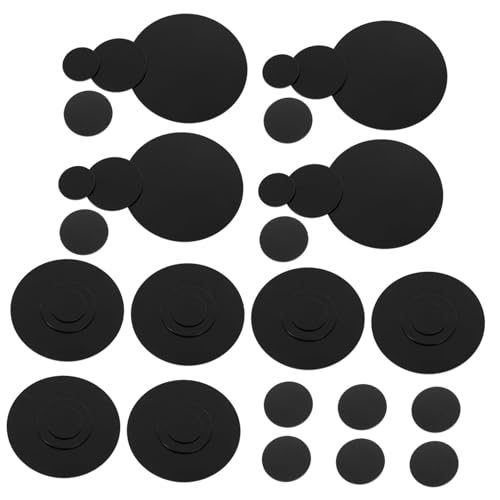 BESPORTBLE 40 Stück Teiliges Schwarze Acrylscheiben Rund Miniatur Puppenständer Langlebige DIY Basismaterialien mit Glatter Oberfläche für Bemalung und Modellpräsentation BESPORTBLE 40 Stück Teiliges Schwarze Acrylscheiben Rund Miniatur Puppenständer Langlebige DIY Basismaterialien mit Glatter Oberfläche für Bemalung und Modellpräsentation von BESPORTBLE