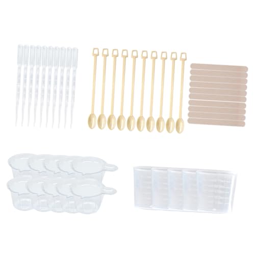 BESPORTBLE 45-teiliges Set Silikon Messbecher Und Pouring Werkzeuge Für Kunstharz - Ideal Für DIY Epoxy Projekte Schmuckherstellung Und Präzises Mischen Mit Pipette BESPORTBLE 45-teiliges Set Silikon Messbecher Und Pouring Werkzeuge Für Kunstharz - Ideal Für DIY Epoxy Projekte Schmuckherstellung Und Präzises Mischen Mit Pipette von BESPORTBLE