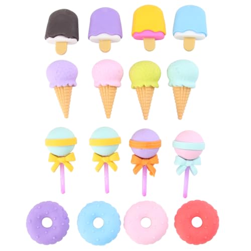 BESPORTBLE 4Stücke Boxen Tierform Radiergummis für Kreative Cartoon Schreibwaren Eiscreme Lollipop Donut Insgesamt Schule Basteln und BESPORTBLE 4Stücke Boxen Tierform Radiergummis für Kreative Cartoon Schreibwaren Eiscreme Lollipop Donut Insgesamt Schule Basteln und von BESPORTBLE