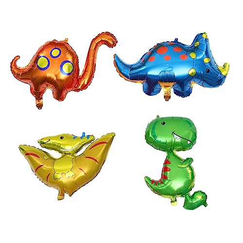 BESPORTBLE 4Stücke Dinosaurier Folienballons Shower Dekoration Dino Geburtstagsparty Ballons aus Aluminiumfolie für und Dinosaurier Themenfeiern BESPORTBLE 4Stücke Dinosaurier Folienballons Shower Dekoration Dino Geburtstagsparty Ballons aus Aluminiumfolie für und Dinosaurier Themenfeiern von BESPORTBLE
