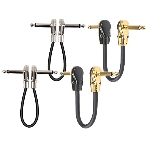 BESPORTBLE 4Stücke Effektkabel für Gitarre Professionelle Patch Kabel für Musikinstrumente Stabile Verbindung für Gitarrenpedale für Musiker und Auftritte BESPORTBLE 4Stücke Effektkabel für Gitarre Professionelle Patch Kabel für Musikinstrumente Stabile Verbindung für Gitarrenpedale für Musiker und Auftritte von BESPORTBLE