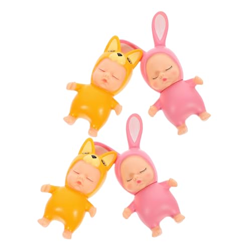 BESPORTBLE 4Stücke Schlafende Babyfiguren Kuchendekoration Süße Backdeko Für Torten Muffins Für Babyparty BESPORTBLE 4Stücke Schlafende Babyfiguren Kuchendekoration Süße Backdeko Für Torten Muffins Für Babyparty von BESPORTBLE