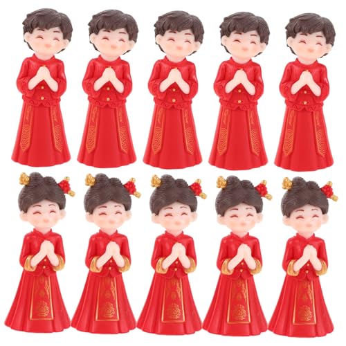 BESPORTBLE 5 Paare Mini Chinesische Hochzeitsfiguren Braut Bräutigam Figuren Traditionelle Asiatische Hochzeit Dekoration Tortendeko Micro Landschaft DIY BESPORTBLE 5 Paare Mini Chinesische Hochzeitsfiguren Braut Bräutigam Figuren Traditionelle Asiatische Hochzeit Dekoration Tortendeko Micro Landschaft DIY von BESPORTBLE