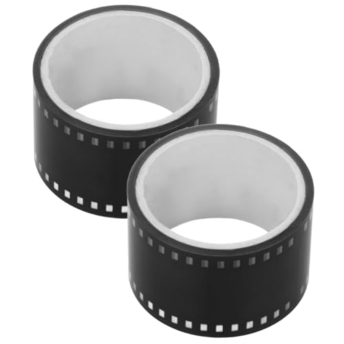 BESPORTBLE 5 Sätze Filmstreifen Klebeband Dekoratives Diy Scrapbook Tape Einfach Ablösbar Vielseitig Für Fotoalben Notizbücher Künstlerisch Vintage Gestaltet Haftstark Und 2 Rollen * 5 von BESPORTBLE