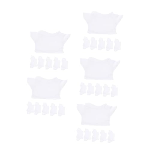BESPORTBLE 5 Sätze Teiliges Bären T Shirts Für Puppen Wiederverwendbare Kleidung Für Große Kuscheltiere Modisches Und Bequemes Puppenzubehör Für 6 Stück * 5 BESPORTBLE 5 Sätze Teiliges Bären T Shirts Für Puppen Wiederverwendbare Kleidung Für Große Kuscheltiere Modisches Und Bequemes Puppenzubehör Für 6 Stück * 5 von BESPORTBLE