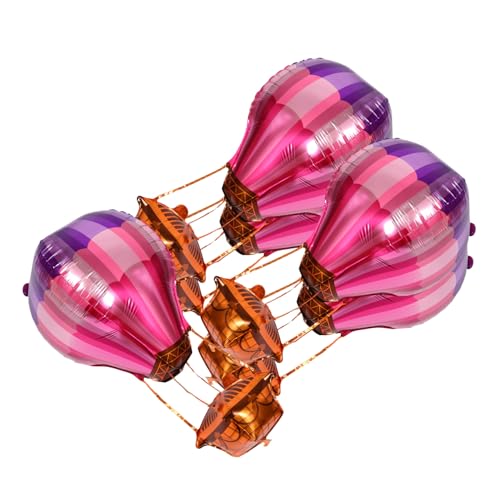BESPORTBLE 5 Stück Teiliges Heißluftballon Aluminiumfolie Ballon Langlebig und Lebendig Vielseitige Partydekoration für Geburtstag Shower Innen und Außenbereich Auffällige Fotokulisse BESPORTBLE 5 Stück Teiliges Heißluftballon Aluminiumfolie Ballon Langlebig und Lebendig Vielseitige Partydekoration für Geburtstag Shower Innen und Außenbereich Auffällige Fotokulisse von BESPORTBLE