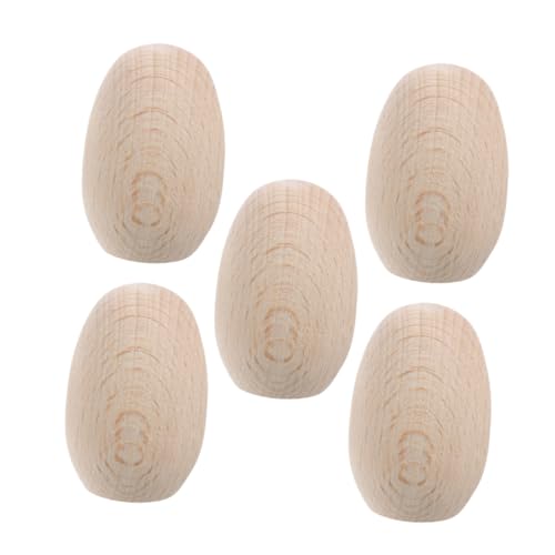 BESPORTBLE 5 Stück Teiliges Holz eier zum Bemalen Mini DIY Osterdeko Leichte Blanko Holzornamente für Kreative Handmalerei zum Aufhängen und Dekorativen Basteln BESPORTBLE 5 Stück Teiliges Holz eier zum Bemalen Mini DIY Osterdeko Leichte Blanko Holzornamente für Kreative Handmalerei zum Aufhängen und Dekorativen Basteln von BESPORTBLE