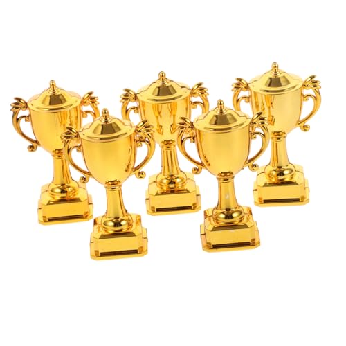 BESPORTBLE 5 Stück Teiliges Miniatur Trophäen aus Kleine Preiswürdige Auszeichnungen für Kuchen und Partydekoration Vielseitige Mini Pokale für Wettbewerbe und Feierlichkeiten BESPORTBLE 5 Stück Teiliges Miniatur Trophäen aus Kleine Preiswürdige Auszeichnungen für Kuchen und Partydekoration Vielseitige Mini Pokale für Wettbewerbe und Feierlichkeiten von BESPORTBLE