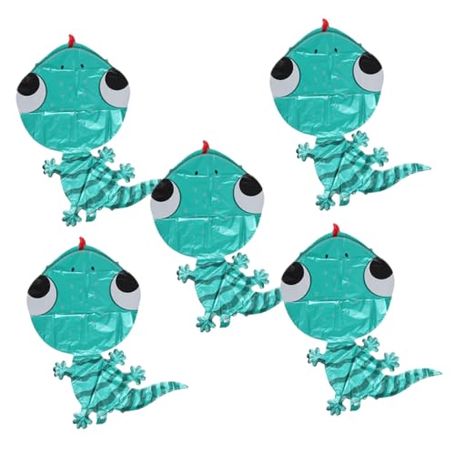 BESPORTBLE 5 Stück Wandeltier Luftballons Niedliche Gecko Folienballons für Kindergeburtstagsfeiern und Partys Dekorationszubehör für Unvergessliche Erlebnisse BESPORTBLE 5 Stück Wandeltier Luftballons Niedliche Gecko Folienballons für Kindergeburtstagsfeiern und Partys Dekorationszubehör für Unvergessliche Erlebnisse von BESPORTBLE