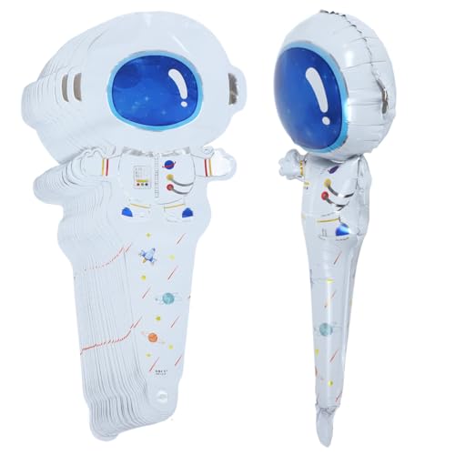 BESPORTBLE 50 Stück Astronaut Folienballons Handheld Partydeko Weltraum Luftballons für Kindergeburtstag mit Aluminiumfolie für Foto Requisiten und Raumdekoration BESPORTBLE 50 Stück Astronaut Folienballons Handheld Partydeko Weltraum Luftballons für Kindergeburtstag mit Aluminiumfolie für Foto Requisiten und Raumdekoration von BESPORTBLE