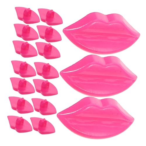 BESPORTBLE 50 Stück DIY Puppen Mundteile Große Lippenknöpfe Nähzubehör für Puppenherstellung und Bekleidungsprojekte BESPORTBLE 50 Stück DIY Puppen Mundteile Große Lippenknöpfe Nähzubehör für Puppenherstellung und Bekleidungsprojekte von BESPORTBLE