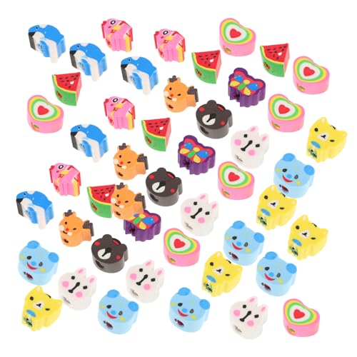 BESPORTBLE 50 Stück Kawaii Mini Radiergummis Obst Gemüse Formen für Lustige Schreibwaren für Schule und Büro Süße Radierer Gemischten Designs Mitgebsel für Kindergeburtstag BESPORTBLE 50 Stück Kawaii Mini Radiergummis Obst Gemüse Formen für Lustige Schreibwaren für Schule und Büro Süße Radierer Gemischten Designs Mitgebsel für Kindergeburtstag von BESPORTBLE