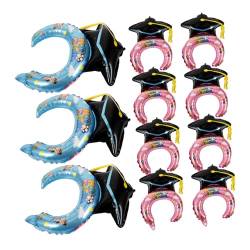 BESPORTBLE 50 Stück Luftballon Haarbänder für Abschlussfeier Inflatable Headbands mit Cartoon Motiven für Partys Fotorequisiten und Dekorationen Blau BESPORTBLE 50 Stück Luftballon Haarbänder für Abschlussfeier Inflatable Headbands mit Cartoon Motiven für Partys Fotorequisiten und Dekorationen Blau von BESPORTBLE