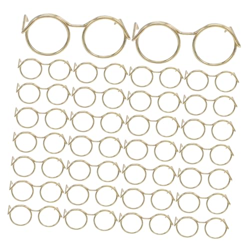 BESPORTBLE 50 Stück Mini Brillen für Puppenhaus Metallrahmen Miniatur Doll Eyeglasses DIY Bastelset für Puppen Dekoration Realistische Miniatur Sonnenbrillen Zubehör Einfache Anwendung BESPORTBLE 50 Stück Mini Brillen für Puppenhaus Metallrahmen Miniatur Doll Eyeglasses DIY Bastelset für Puppen Dekoration Realistische Miniatur Sonnenbrillen Zubehör Einfache Anwendung von BESPORTBLE