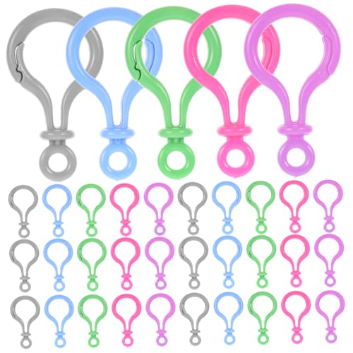 BESPORTBLE 50 Stück Puppe Schlüsselanhänger abnehmbarer Schlüsselring-Schnellverschluss groß Lanyard-Clip Schlüsselhaken Schild bunt Schlüsselkettenzubehör Schlüsselanhänger Hakenclip Plastik BESPORTBLE 50 Stück Puppe Schlüsselanhänger abnehmbarer Schlüsselring-Schnellverschluss groß Lanyard-Clip Schlüsselhaken Schild bunt Schlüsselkettenzubehör Schlüsselanhänger Hakenclip Plastik von BESPORTBLE