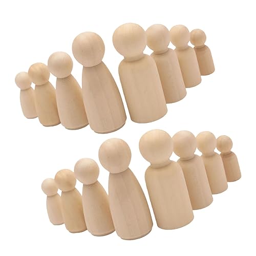 BESPORTBLE 50 Stück Teiliges DIY Holzpuppen zum Bemalen Naturbelassene Unbehandelte Holzfiguren für Kreative Kinderbastelei Sichere Holzrohlinge zum Individuellen Gestalten und Basteln für BESPORTBLE 50 Stück Teiliges DIY Holzpuppen zum Bemalen Naturbelassene Unbehandelte Holzfiguren für Kreative Kinderbastelei Sichere Holzrohlinge zum Individuellen Gestalten und Basteln für von BESPORTBLE