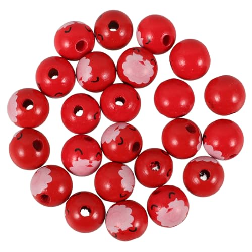 BESPORTBLE 50 Stück Weihnachts Holzperlen für DIY Bastelprojekte Vielseitige Lose Perlen für Schmuck und Weihnachtsdekoration für Familientätigkeiten und BESPORTBLE 50 Stück Weihnachts Holzperlen für DIY Bastelprojekte Vielseitige Lose Perlen für Schmuck und Weihnachtsdekoration für Familientätigkeiten und von BESPORTBLE