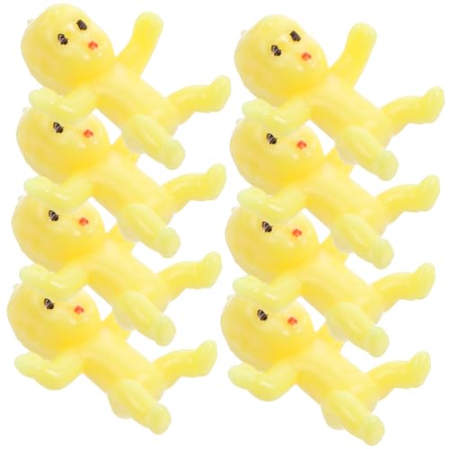 BESPORTBLE 50Stücke Mini Junge Mädchen Aus Kunststoff Süße Kleine Figuren Für Babyparty Dekoration Für Kuchen Tischplatten Und Kreative Spiele von BESPORTBLE