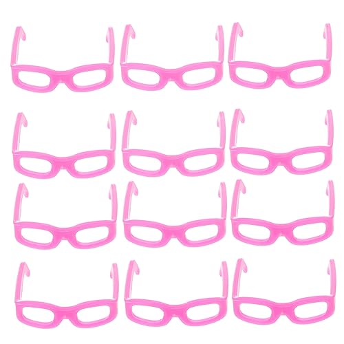 BESPORTBLE 50Stücke Mini Puppen Sonnenbrillen DIY Accessoires Für Puppen Kreative Mode Brillen Für Puppen Rollenspiele Und Bastelprojekte von BESPORTBLE