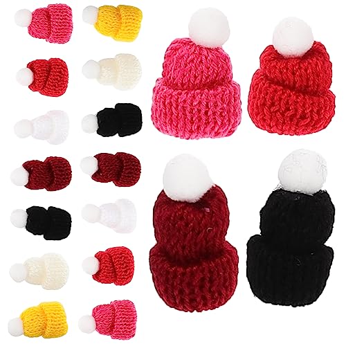 BESPORTBLE 50Stücke Mini Strickhüte Entzückende Weihnachts Puppenhüte Aus Hochwertigem Material Für DIY Deko Puppendekoration Und Festliche Anlässe Miniaturhüte Mischfarben BESPORTBLE 50Stücke Mini Strickhüte Entzückende Weihnachts Puppenhüte Aus Hochwertigem Material Für DIY Deko Puppendekoration Und Festliche Anlässe Miniaturhüte Mischfarben von BESPORTBLE