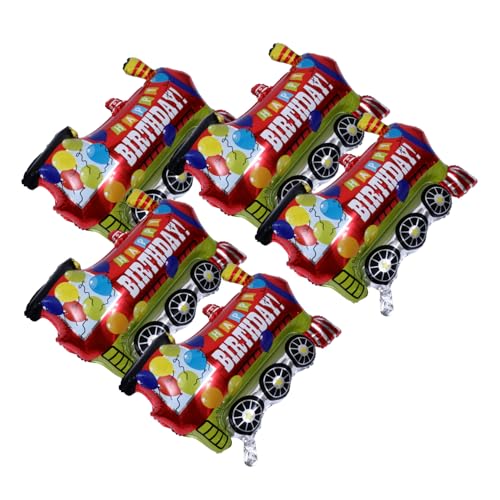 BESPORTBLE 5Stücke Fahrzeugform Aluminiumfolienballons Partyballons für Kindergeburtstage Kreative Dekoration Wiederverwendbar und Langlebig Luftballons für Unvergessliche BESPORTBLE 5Stücke Fahrzeugform Aluminiumfolienballons Partyballons für Kindergeburtstage Kreative Dekoration Wiederverwendbar und Langlebig Luftballons für Unvergessliche von BESPORTBLE