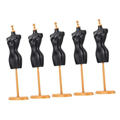 BESPORTBLE 5Stücke Teiliges Puppenständer Verstellbar für Puppenkleider Unterstützung für Puppen Puppenzubehör für Kreative Spielideen von BESPORTBLE