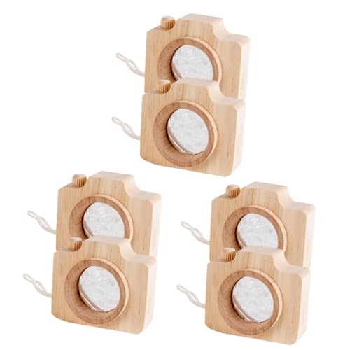 BESPORTBLE 6 Stck. Holzkamera Multi Prisma Lernspielzeug für Party Mitgebsel für Jungen und Mädchen Tragbar Dekorativ Pädagogisch Leicht und Robust von BESPORTBLE