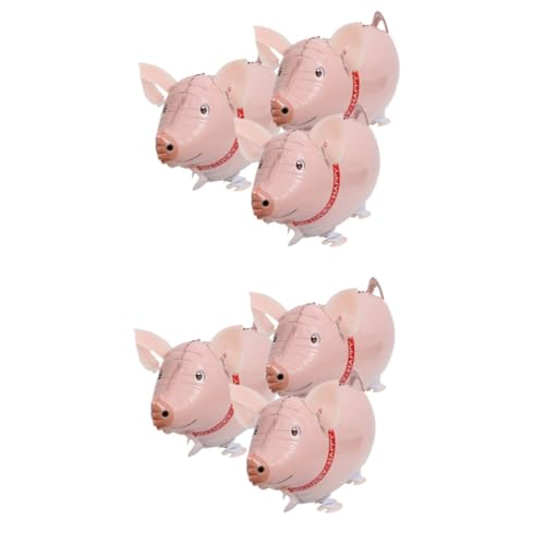BESPORTBLE 6 Stck. Rosa Schweinchen Folienballons Kreative Schwein Form Langlebig Luftdicht für Geburtstag Partydekoration Fotorequisite für Feierlichkeiten und Familienfeste BESPORTBLE 6 Stck. Rosa Schweinchen Folienballons Kreative Schwein Form Langlebig Luftdicht für Geburtstag Partydekoration Fotorequisite für Feierlichkeiten und Familienfeste von BESPORTBLE