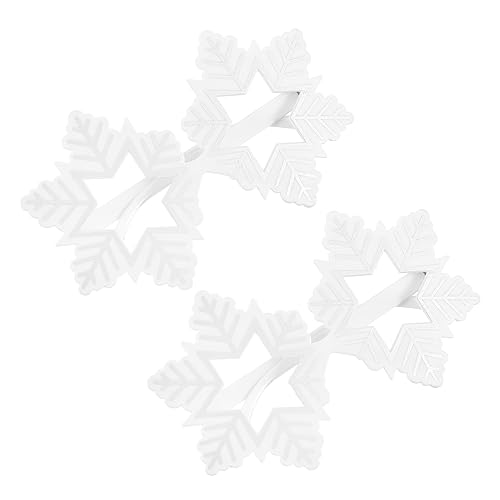 BESPORTBLE 6 Stck. Weihnachtliche Schneeflockenbrille Kreative Partybrille mit Lustigem Design als Fotorequisite und Weihnachtsdeko für Erwachsene Festliche Party Mitgebsel von BESPORTBLE