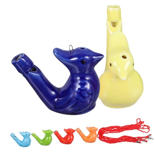 BESPORTBLE 6 Stück Bunte Keramische Vogelpfeifen Teiliges Wasserfüllbar Musikalisches für Geburtstage und Feiertage Zufällige Farbe Zufällige Farbe BESPORTBLE 6 Stück Bunte Keramische Vogelpfeifen Teiliges Wasserfüllbar Musikalisches für Geburtstage und Feiertage Zufällige Farbe Zufällige Farbe von BESPORTBLE