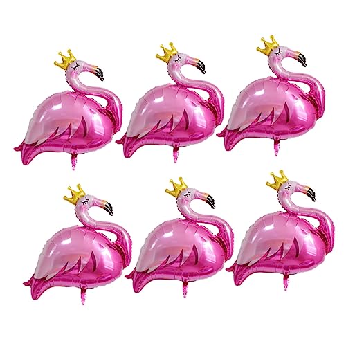 BESPORTBLE 6 Stück Krone Flamingo Ballons Set Aluminium Folienballons für Hawaiianische Partydekoration Hochwertige Luftballons für Sommerfeiern Hochzeiten und Geburtstagsfeiern BESPORTBLE 6 Stück Krone Flamingo Ballons Set Aluminium Folienballons für Hawaiianische Partydekoration Hochwertige Luftballons für Sommerfeiern Hochzeiten und Geburtstagsfeiern von BESPORTBLE