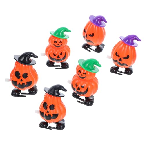 BESPORTBLE 6 Stück Mini Spielzeuge für Halloween Partytüten Belohnungen im Klassenzimmer und Geschenktüten Unterhaltsame Kürbisfiguren von BESPORTBLE