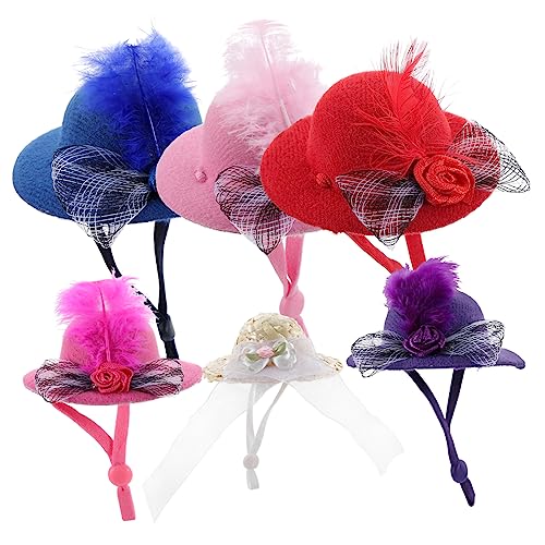 BESPORTBLE 6 Stück Miniatur Puppenhüte Dekorative Teeparty Hüte für DIY Bastelprojekte Handgemachte Top Hüte für Puppen und Tierfiguren Hochwertige Materialien Elegante Accessoires für BESPORTBLE 6 Stück Miniatur Puppenhüte Dekorative Teeparty Hüte für DIY Bastelprojekte Handgemachte Top Hüte für Puppen und Tierfiguren Hochwertige Materialien Elegante Accessoires für von BESPORTBLE
