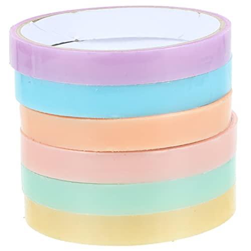 BESPORTBLE 6 Stück Sticky Ball Klebeband Lustige Klebebänder für DIY Druckabbau Breit Farben für Basteln Büro und Reisen BESPORTBLE 6 Stück Sticky Ball Klebeband Lustige Klebebänder für DIY Druckabbau Breit Farben für Basteln Büro und Reisen von BESPORTBLE