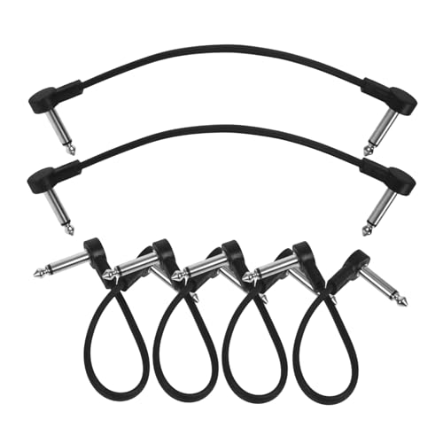 BESPORTBLE 6 Stück Teiliges Gitarren patchkabel Klinke Oxygenfrei Kupfer Kurz Kabel für Effektpedale Stabile Signalübertragung Langlebig Einfache Plug and play Verbindung BESPORTBLE 6 Stück Teiliges Gitarren patchkabel Klinke Oxygenfrei Kupfer Kurz Kabel für Effektpedale Stabile Signalübertragung Langlebig Einfache Plug and play Verbindung von BESPORTBLE