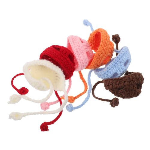 BESPORTBLE 6 Stück Teiliges Mini Strickmützen für Puppen aus Garn Leichte Atmungsaktive Kopfbedeckung für DIY Bastelprojekte Weihnachtsbaumschmuck und Figuren Passend für Puppenköpfe BESPORTBLE 6 Stück Teiliges Mini Strickmützen für Puppen aus Garn Leichte Atmungsaktive Kopfbedeckung für DIY Bastelprojekte Weihnachtsbaumschmuck und Figuren Passend für Puppenköpfe von BESPORTBLE