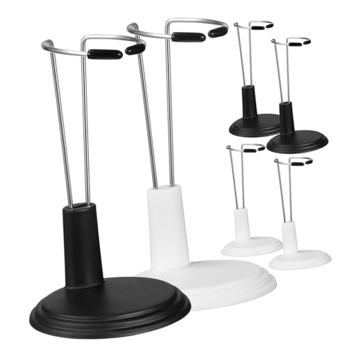 BESPORTBLE 6 Stück Teiliges Puppenständer Höhenverstellbar Tragbare Doll Support Racks in Weiß und Schwarz für Puppen Display Aufbewahrung und Shop Dekoration BESPORTBLE 6 Stück Teiliges Puppenständer Höhenverstellbar Tragbare Doll Support Racks in Weiß und Schwarz für Puppen Display Aufbewahrung und Shop Dekoration von BESPORTBLE
