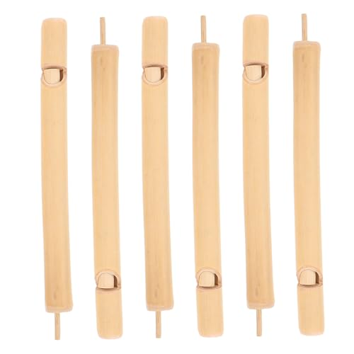 BESPORTBLE 6 Stück Teiliges Vogelpfeife aus Holz Mini Flöten Sicher Robust Kompaktes Design für Kleinkinder als Partyspielzeug Naturerlebnis Fördernd BESPORTBLE 6 Stück Teiliges Vogelpfeife aus Holz Mini Flöten Sicher Robust Kompaktes Design für Kleinkinder als Partyspielzeug Naturerlebnis Fördernd von BESPORTBLE
