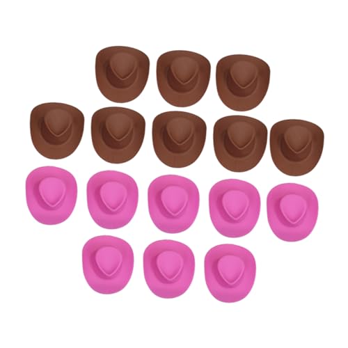BESPORTBLE 60 Stück Teiliges Mini Cowgirl Hüte Miniatur Puppenhüte in Rosa und Braun Vielseitig für DIY Bastelprojekte Puppenhausdekoration und Partyaccessoires Kleine Hüte für Kreative BESPORTBLE 60 Stück Teiliges Mini Cowgirl Hüte Miniatur Puppenhüte in Rosa und Braun Vielseitig für DIY Bastelprojekte Puppenhausdekoration und Partyaccessoires Kleine Hüte für Kreative von BESPORTBLE