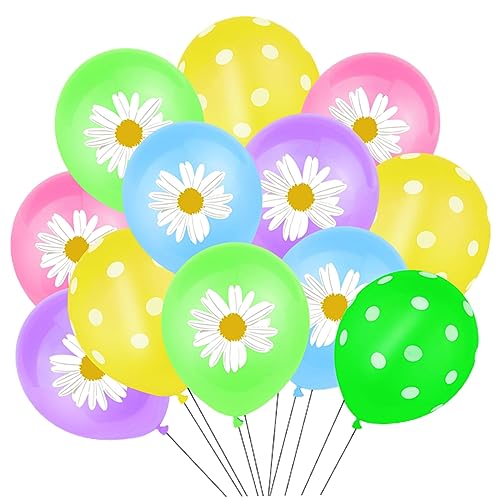 BESPORTBLE 62Stücke Daisy Muster Luftballons Teiliges für Hochzeiten Geburtstagsfeiern Partys Hochwertige Deko aus Langlebigem für Verschiedene Anlässe und Feierlichkeiten BESPORTBLE 62Stücke Daisy Muster Luftballons Teiliges für Hochzeiten Geburtstagsfeiern Partys Hochwertige Deko aus Langlebigem für Verschiedene Anlässe und Feierlichkeiten von BESPORTBLE