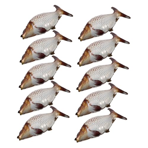 BESPORTBLE 6Stücke Fischförmige Aluminiumfolie Ballons Folienballons Für Kindergeburtstagsfeiern Meerestier Partydekorationen Deko Für Fisch Themenpartys von BESPORTBLE