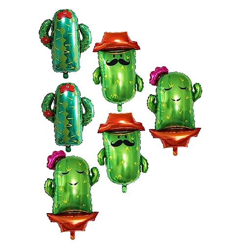 BESPORTBLE 6Stücke Kaktus Luftballons Aus Aluminiumfolie Partydekoration Für Geburtstagsfeiern Shower Und Hochzeiten Cactus Balloons Verschiedenen Designs Kaktus Mr Cactus BESPORTBLE 6Stücke Kaktus Luftballons Aus Aluminiumfolie Partydekoration Für Geburtstagsfeiern Shower Und Hochzeiten Cactus Balloons Verschiedenen Designs Kaktus Mr Cactus von BESPORTBLE